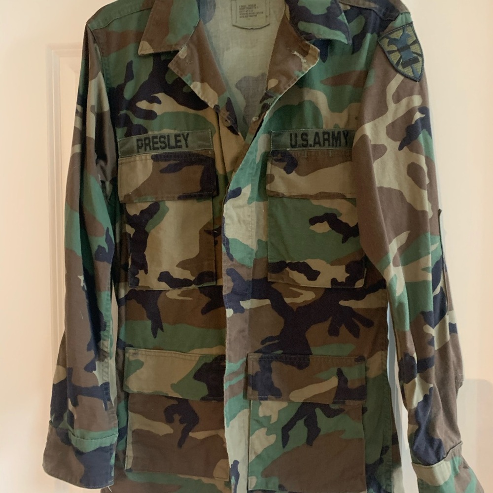 Authentic US Army Camo Jacket